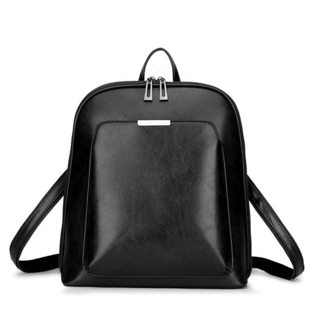 Women's Double Zipper Backpack | Saskia