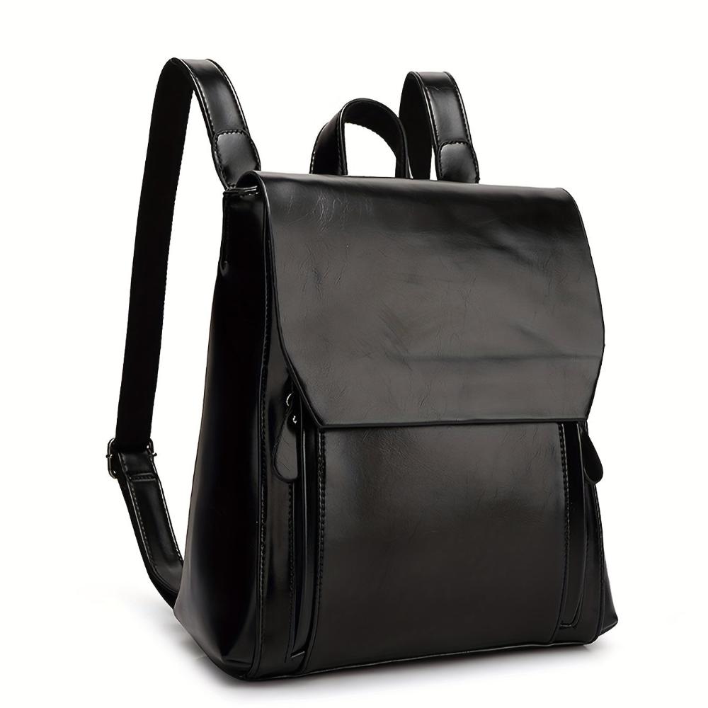 Quilted Leather Backpack Handbag – Vintage Style | Hannelore