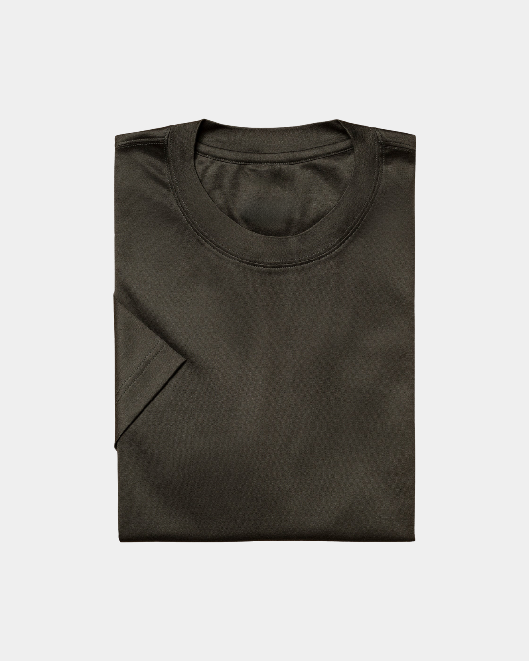Signature Mercerised Supima T-Shirt – Dark Green