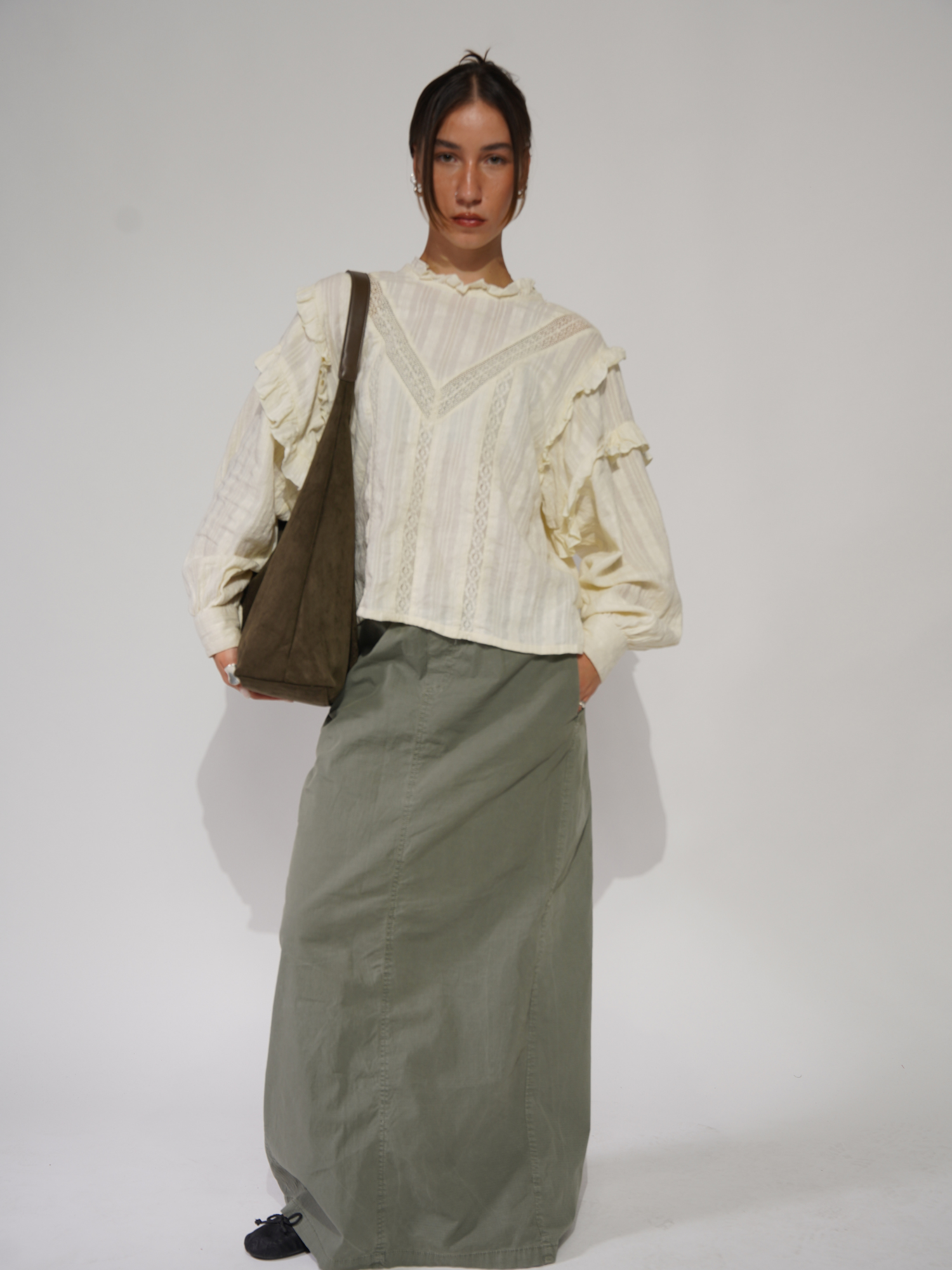 Suede Everyday Tote | Quinn