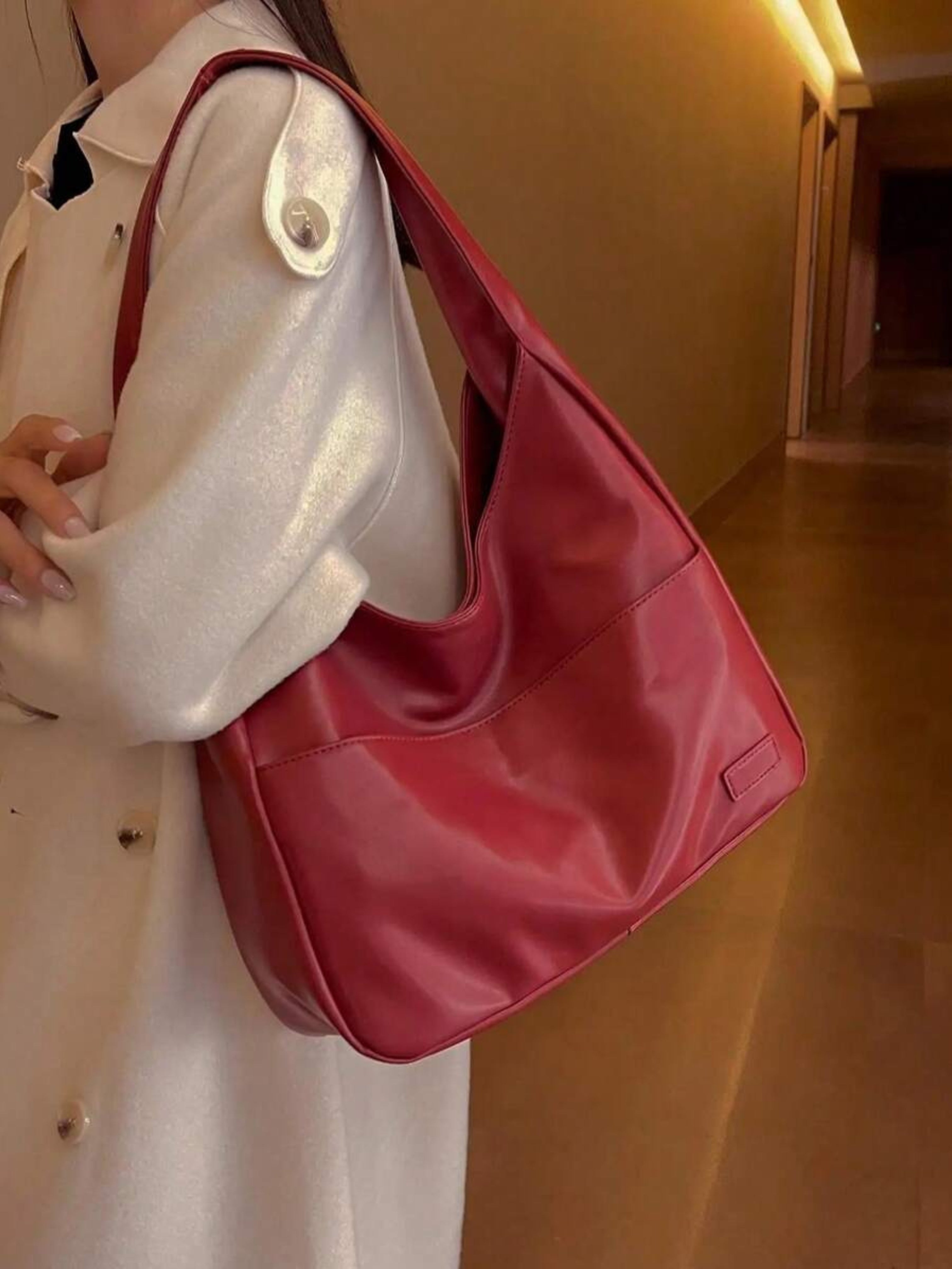 Vegan Leather Crossbody Bag for 13 Inch Laptop | Luna