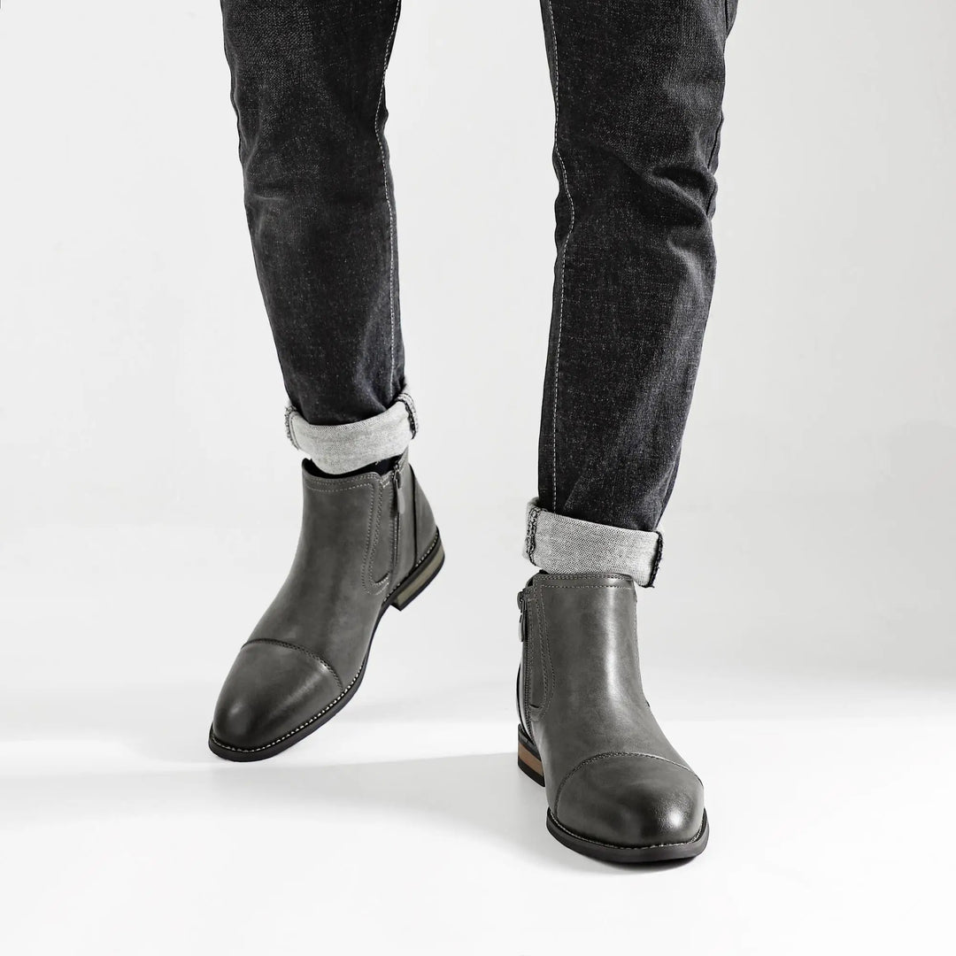 Leather Chelsea Boots