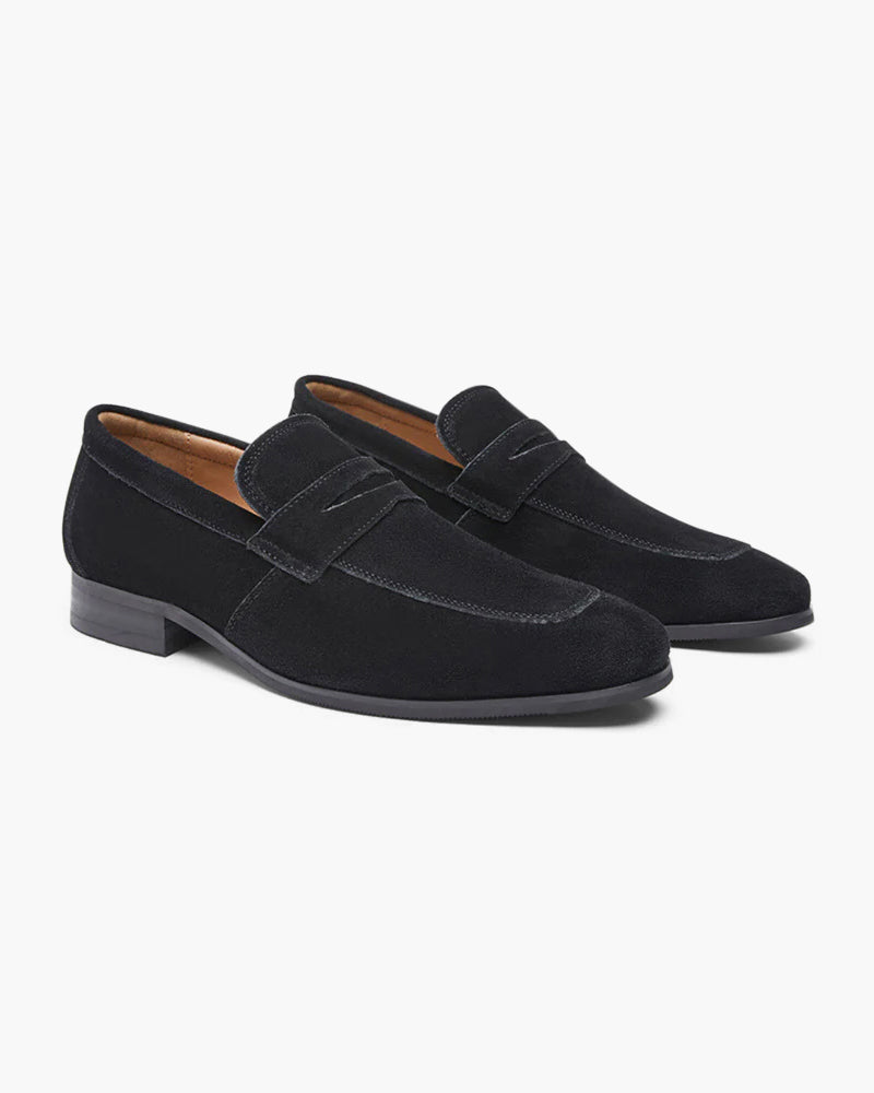 Klyne Suede Penny Loafers
