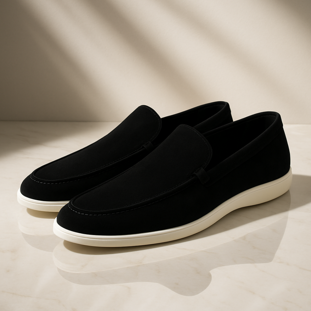 Suede Loafers