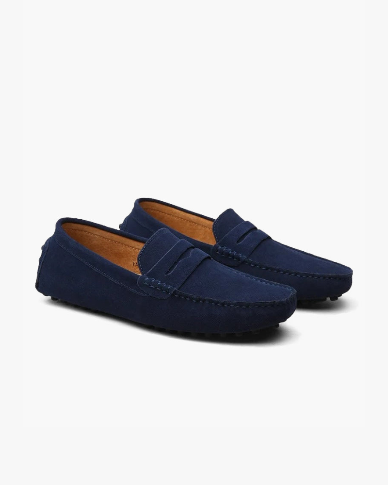 Klyne Suede Driver Loafers