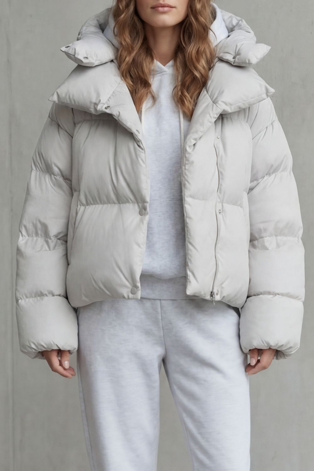 Women's Cloud-Soft Cropped Puffer Jacket - Elvéra