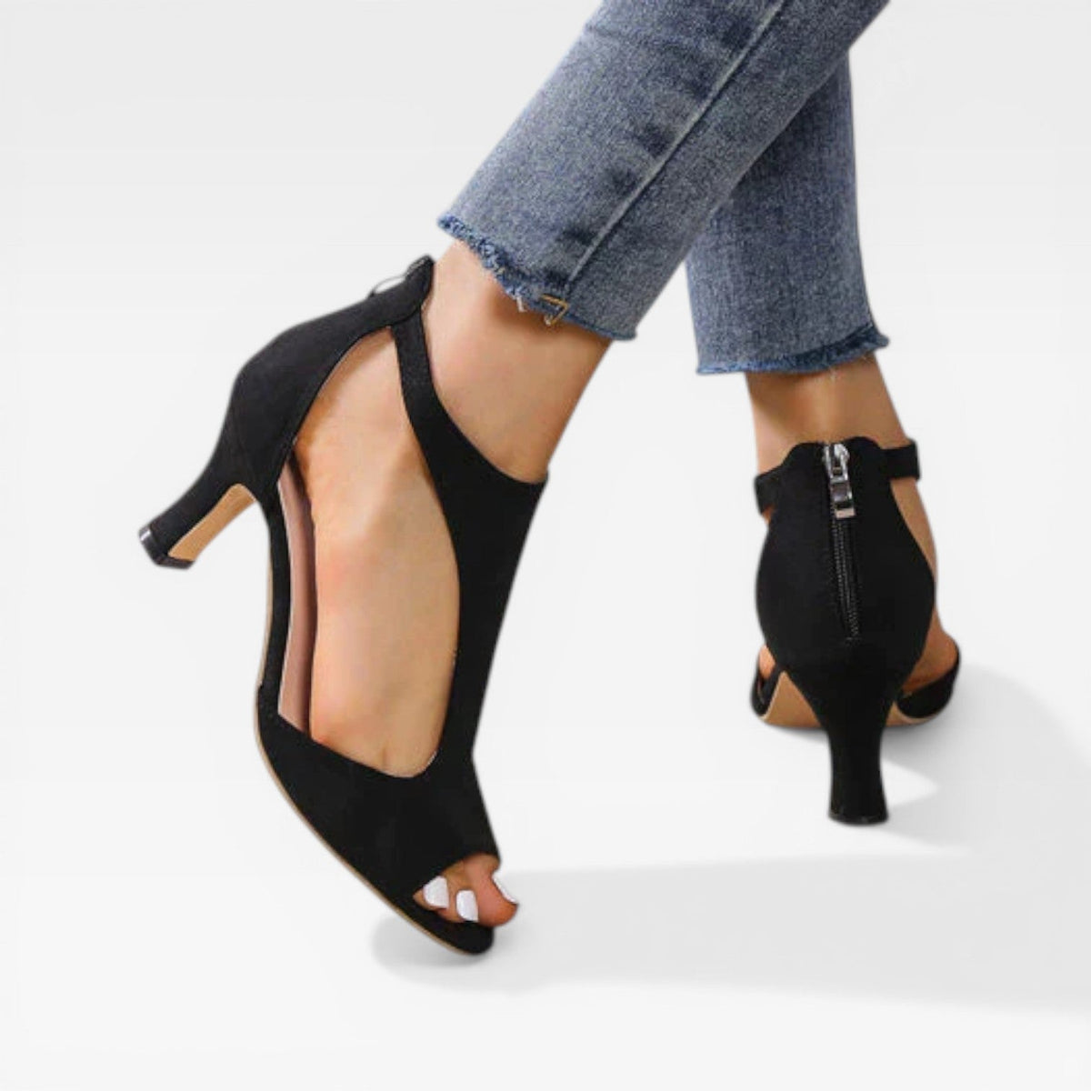 Women's Low Block Heel Pumps – Lightweight Everyday Shoes | Everley