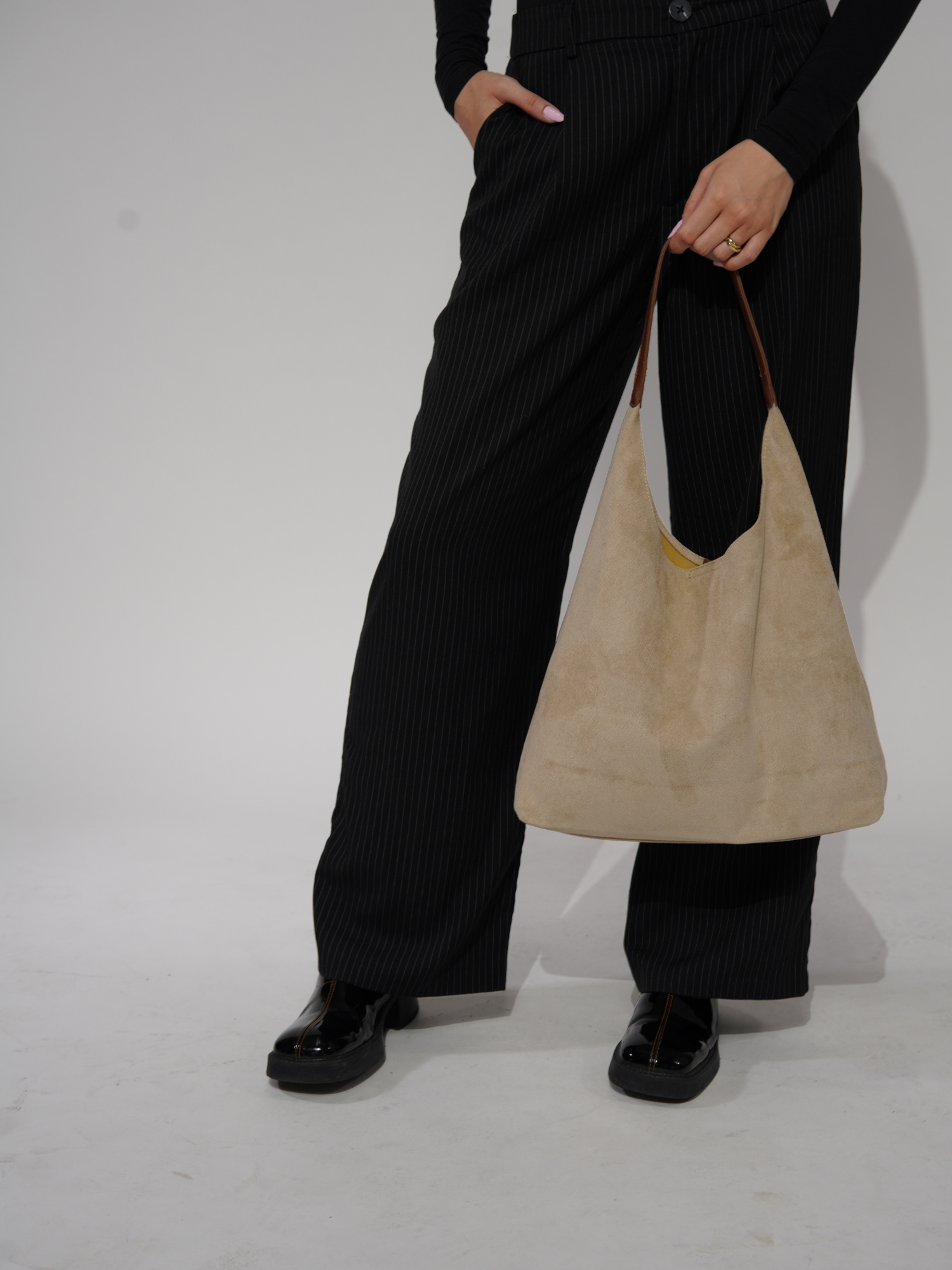 Suede Everyday Tote | Quinn