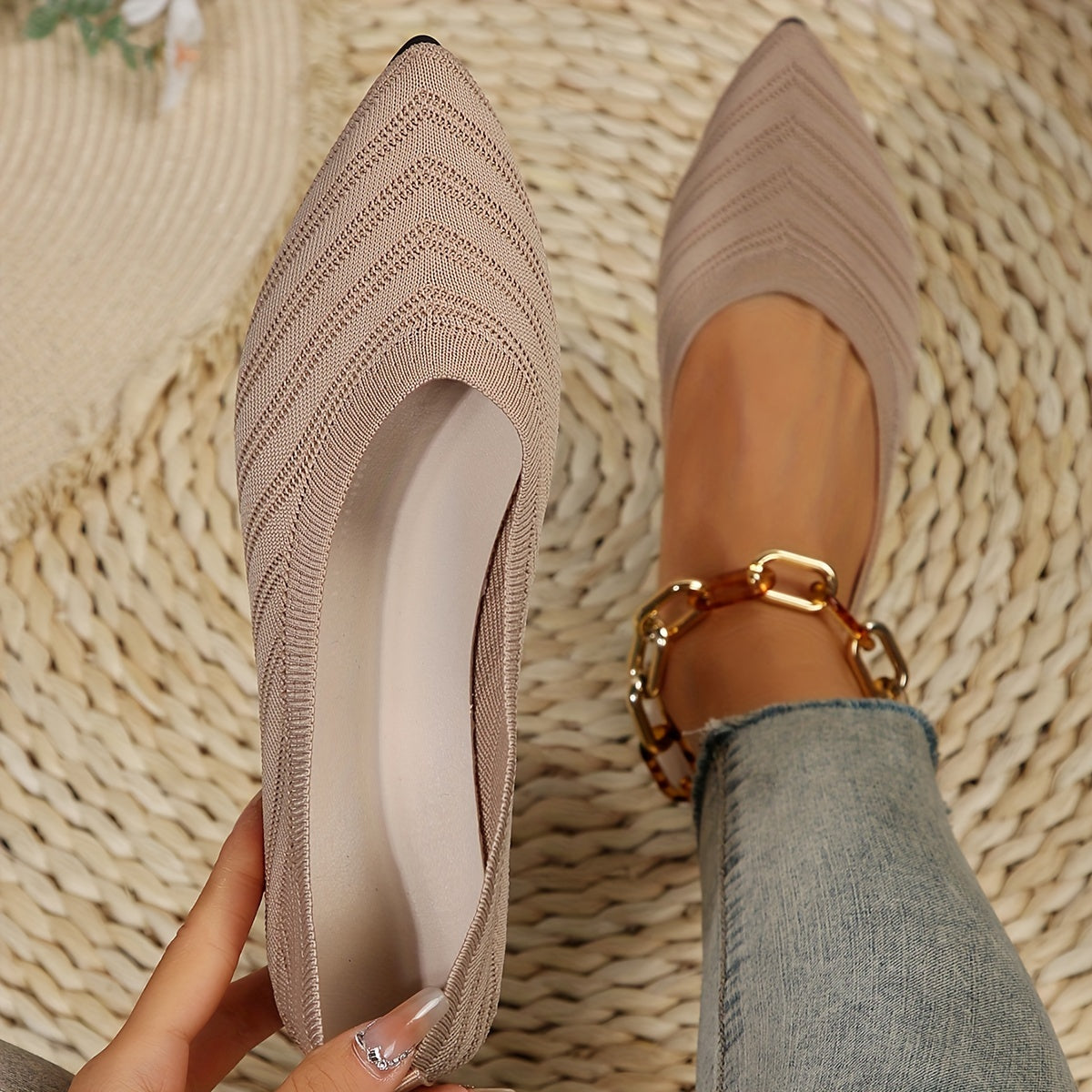 Women's Chic Comfort Flats - Sascha