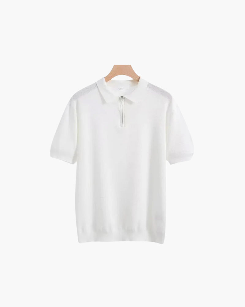 Klyne Ibiza Zip Up Polo