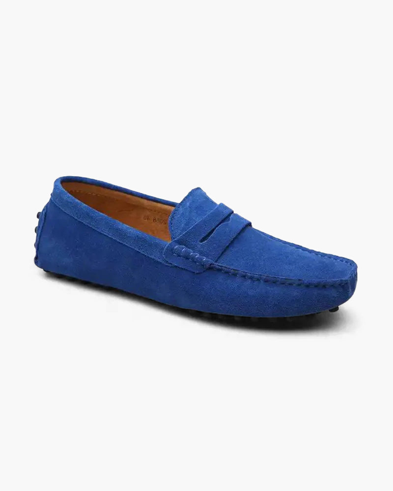 Klyne Suede Driver Loafers