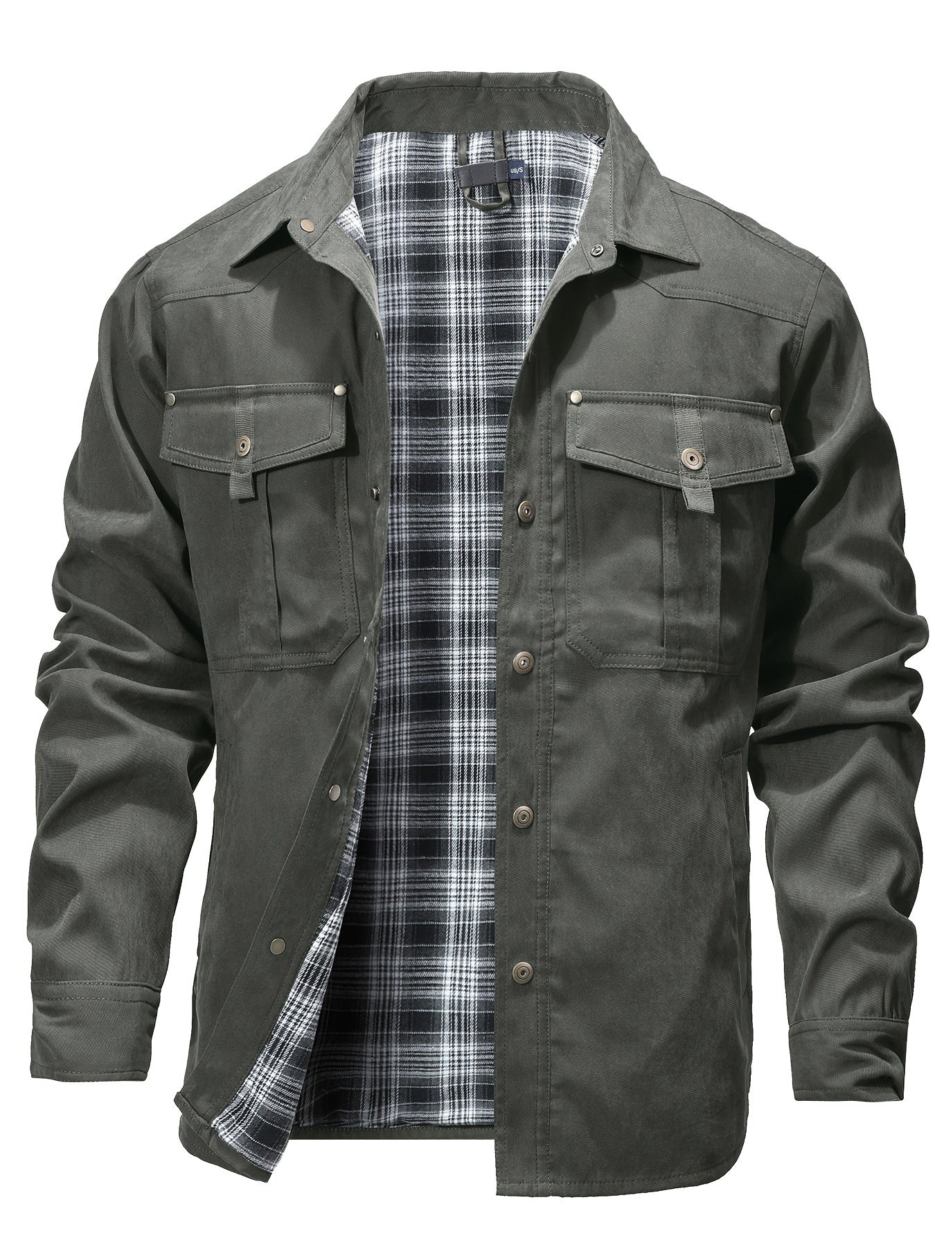 Jordan - Casual Long-Sleeve Cargo Jacket