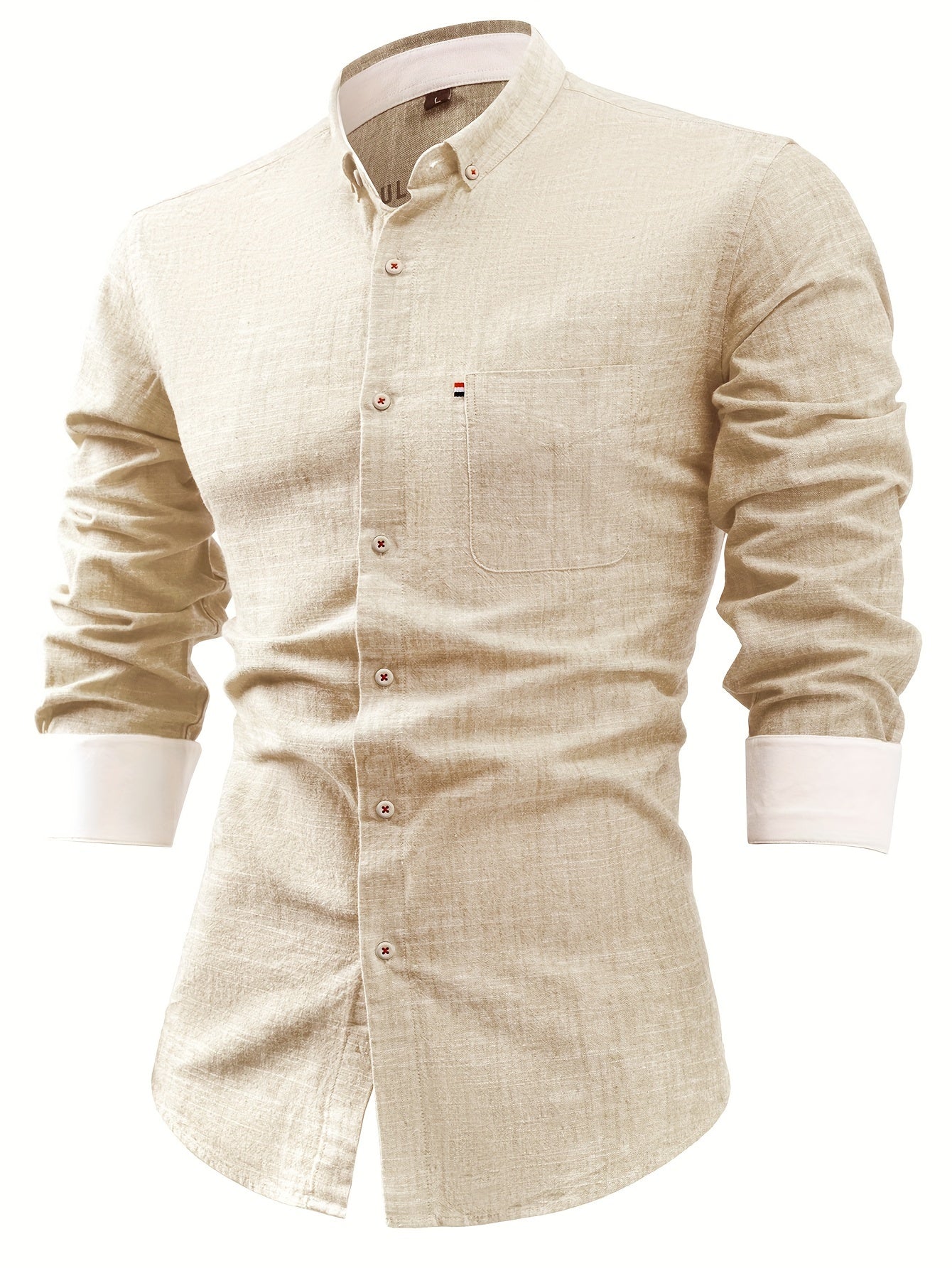 Nolan – long-sleeve button-up shirt