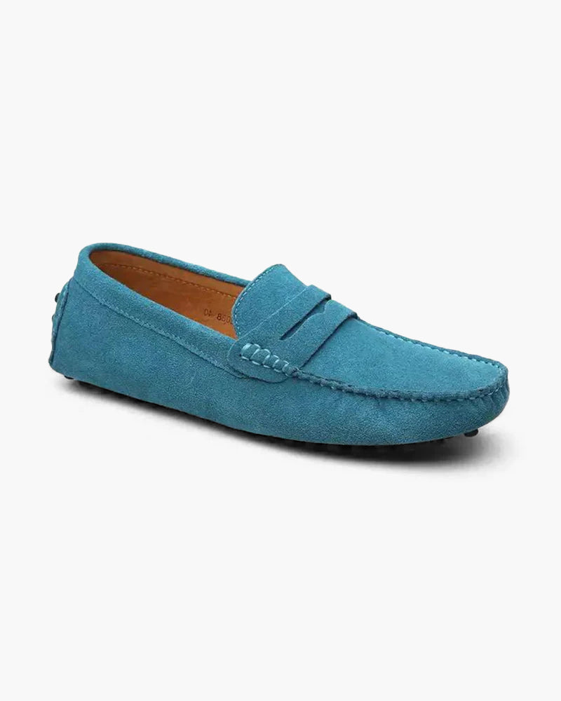 Klyne Suede Driver Loafers