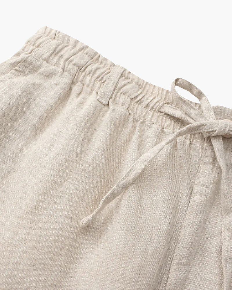 Blanca - Premium Linen Shorts