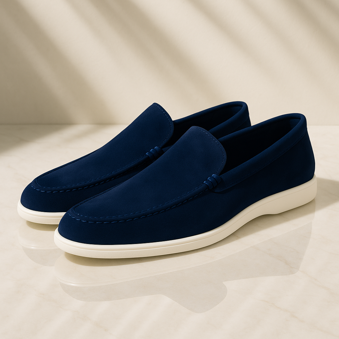 Suede Loafers