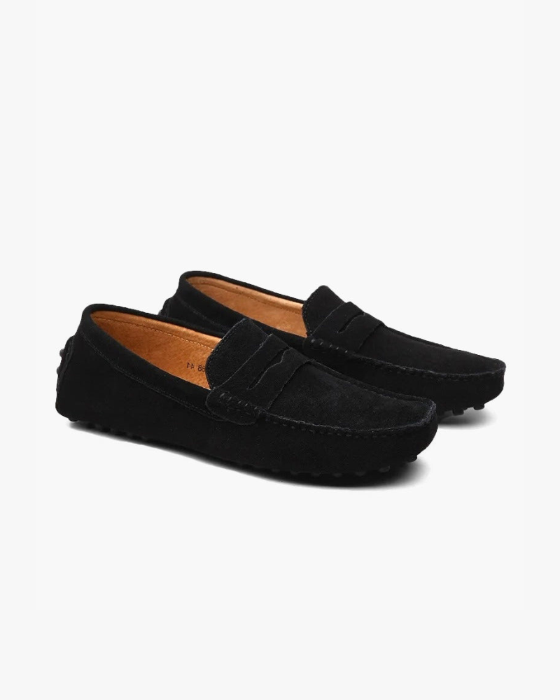 Klyne Suede Driver Loafers