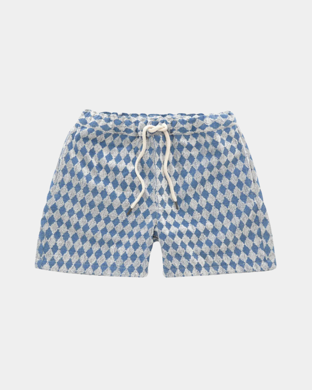 Sicily – Diamond Jacquard Summer Lounge Shorts
