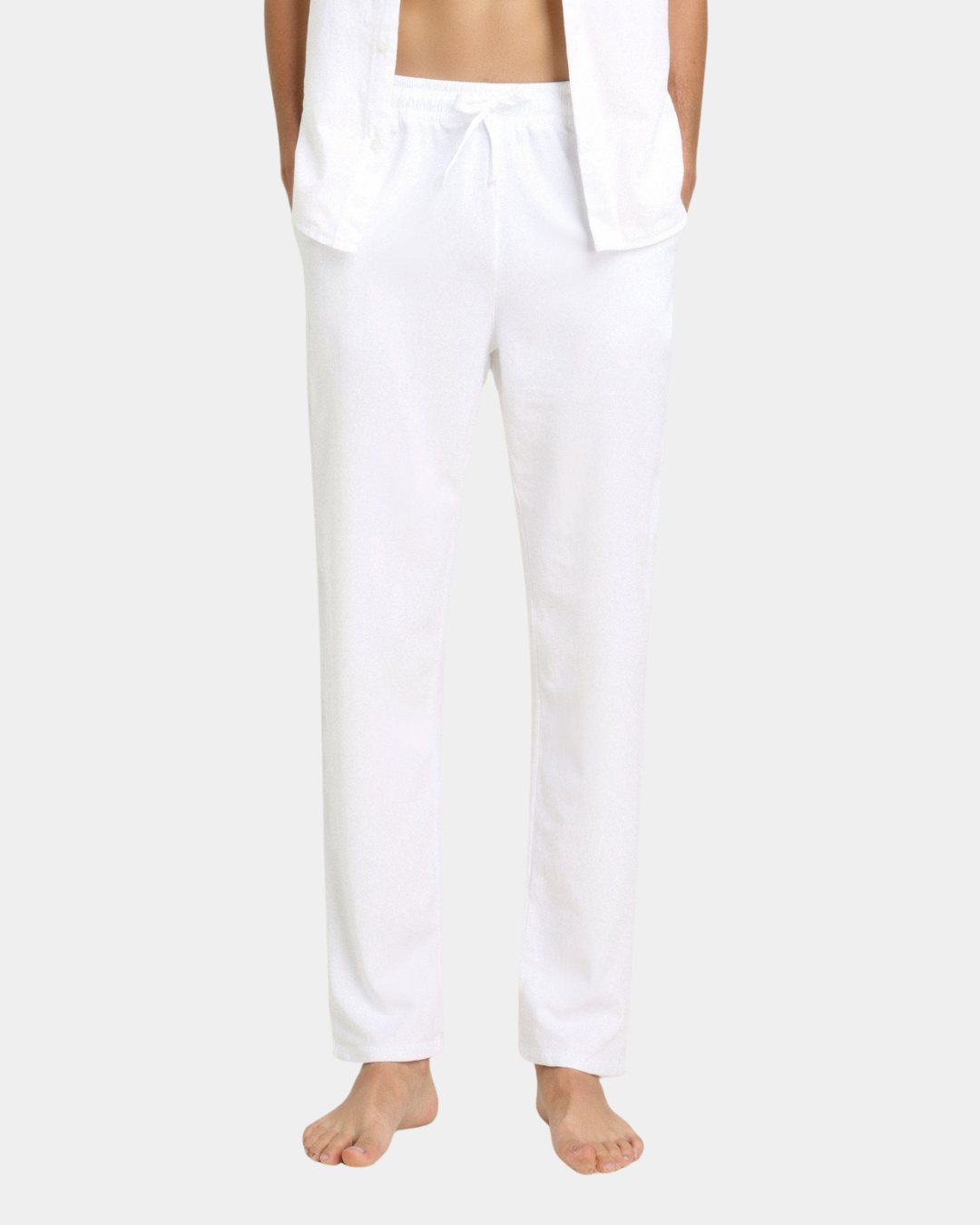 Old Money Linen Blend Classic Trousers