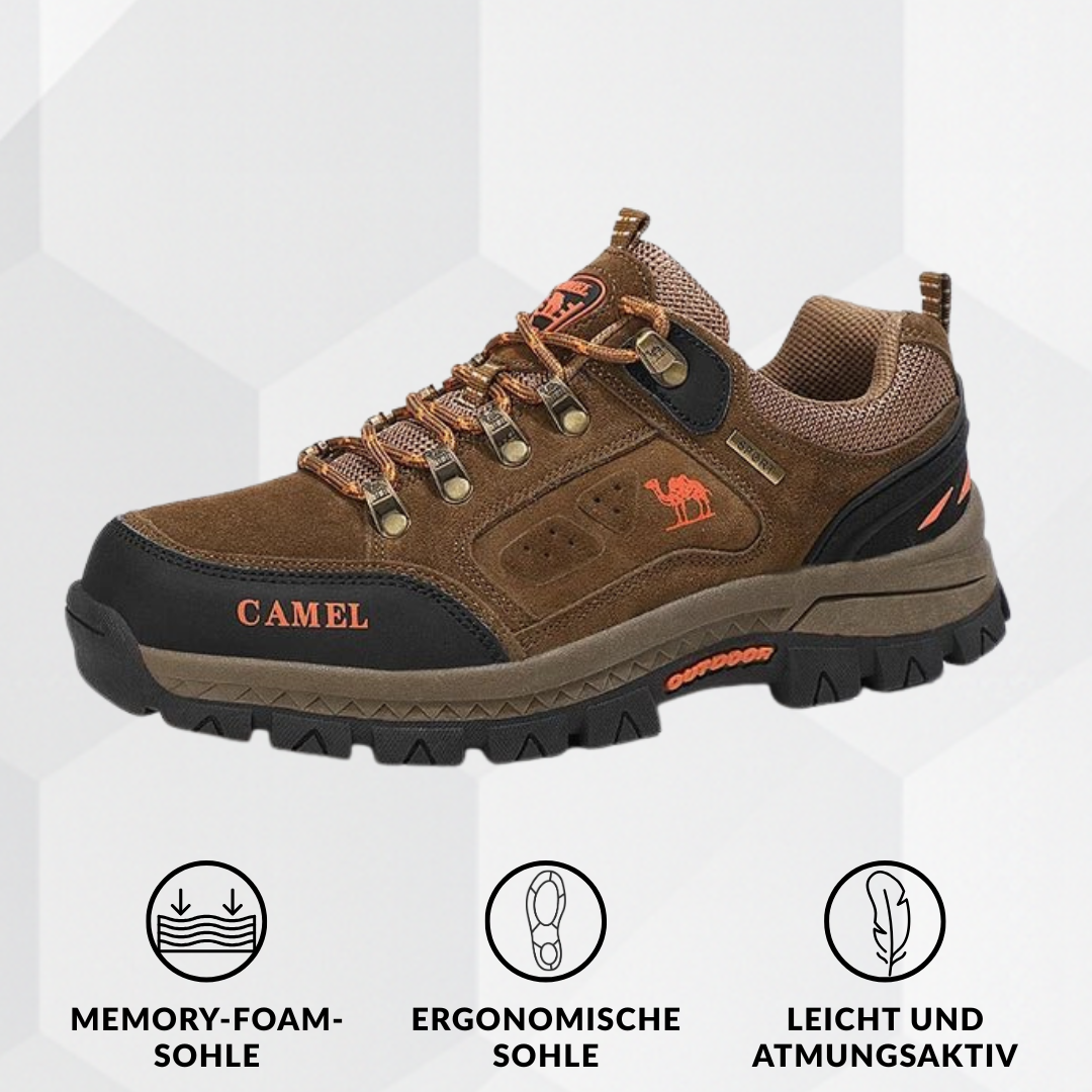 Women's Mid-Cut Waterproof Hiking Boots - Camel