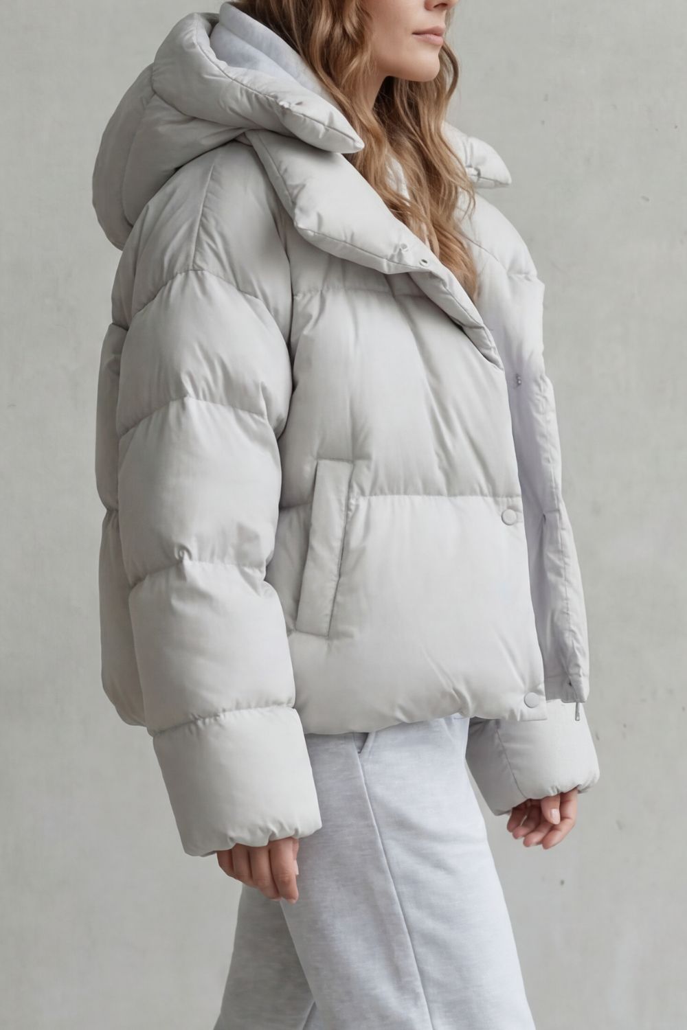 Women's Cloud-Soft Cropped Puffer Jacket - Elvéra