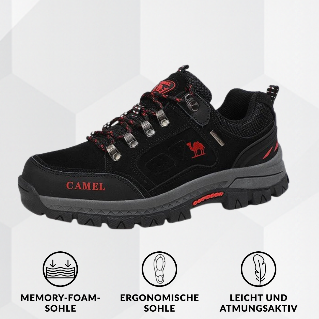 Women's Mid-Cut Waterproof Hiking Boots - Camel