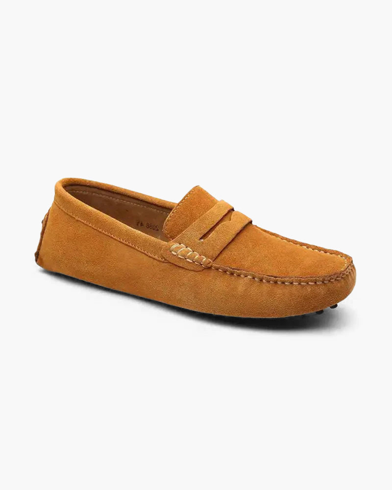 Klyne Suede Driver Loafers