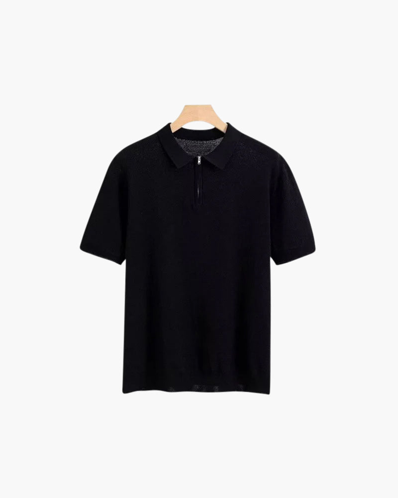 Klyne Ibiza Zip Up Polo