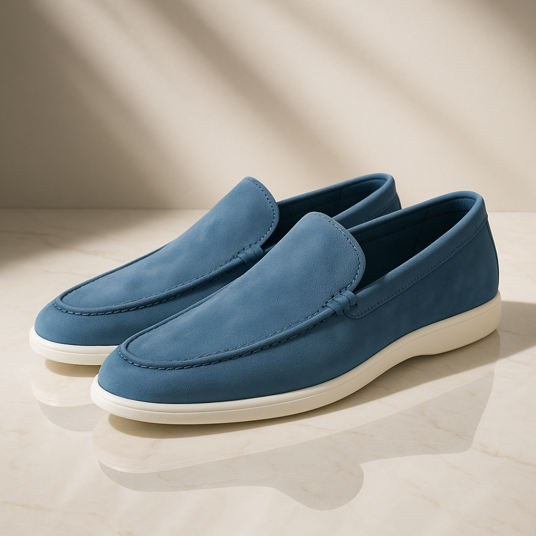 Suede Loafers