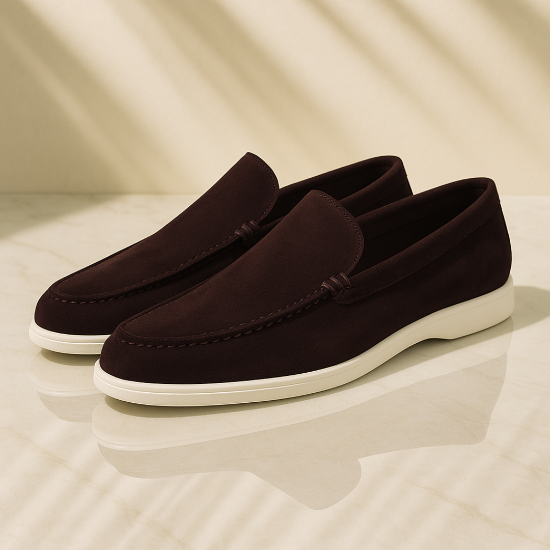Suede Loafers