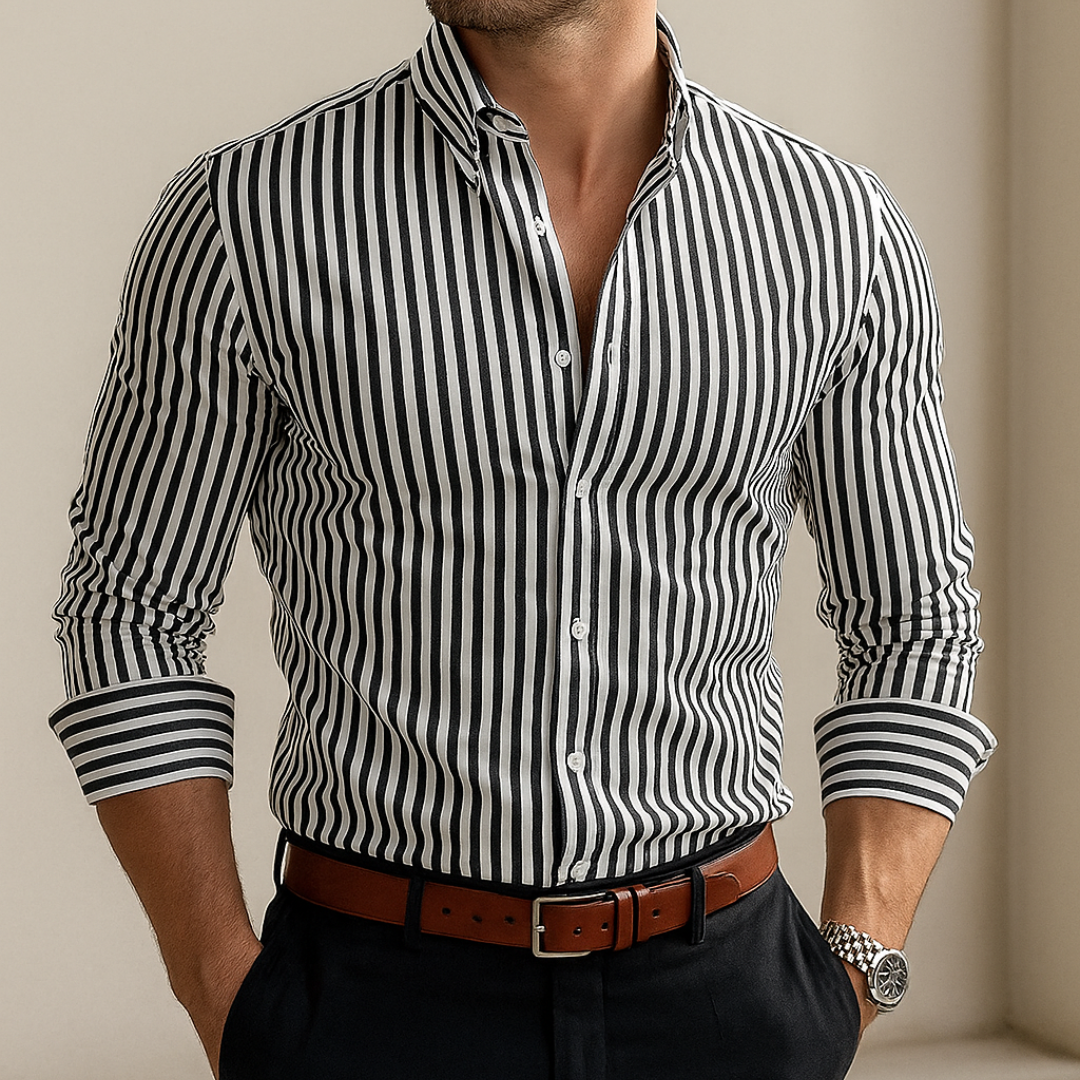 Gino - Fitted Striped Shirt