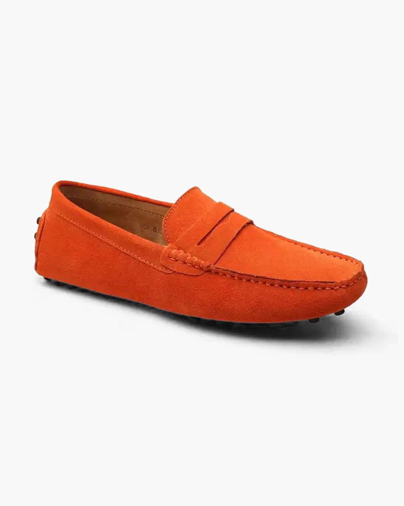 Klyne Suede Driver Loafers