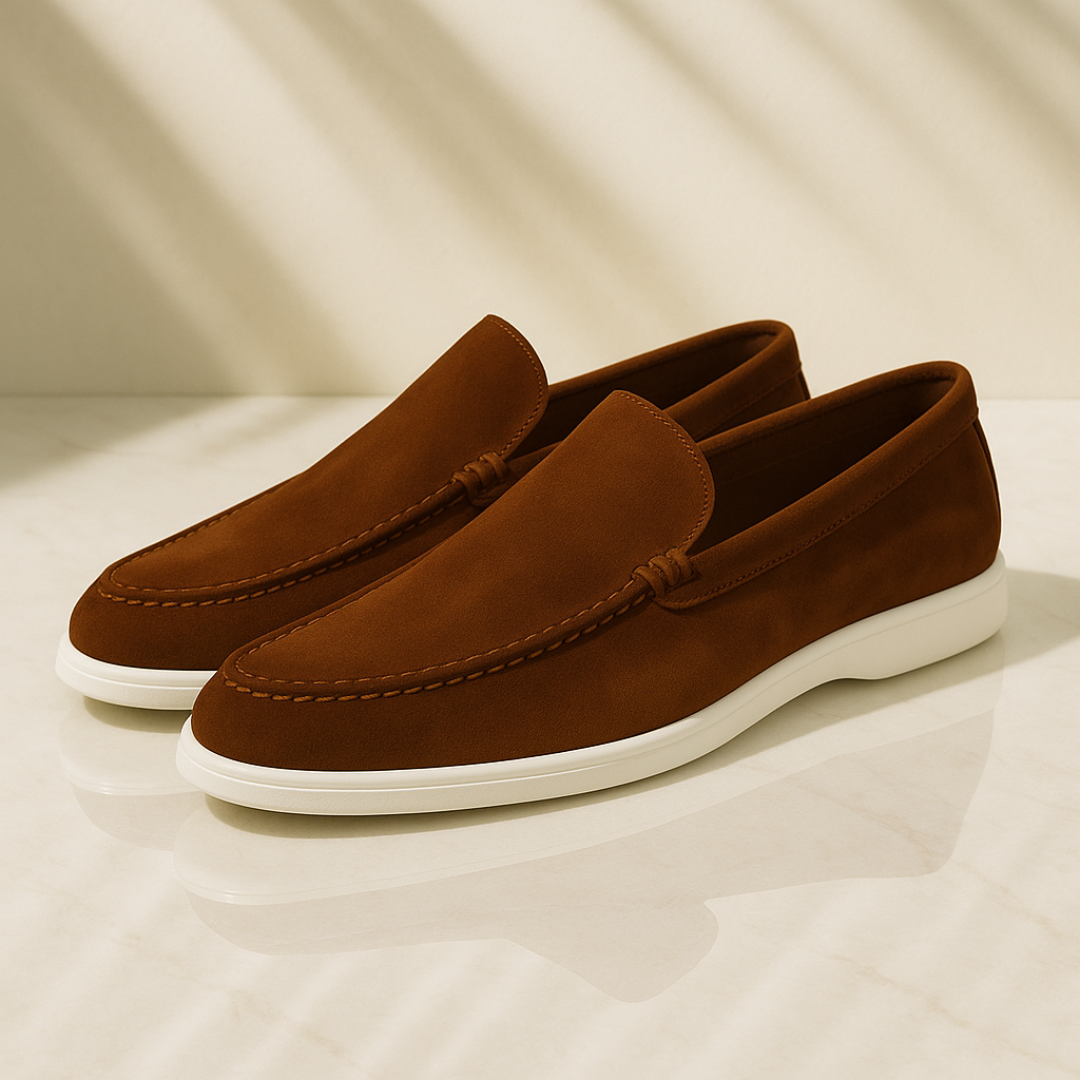 Suede Loafers