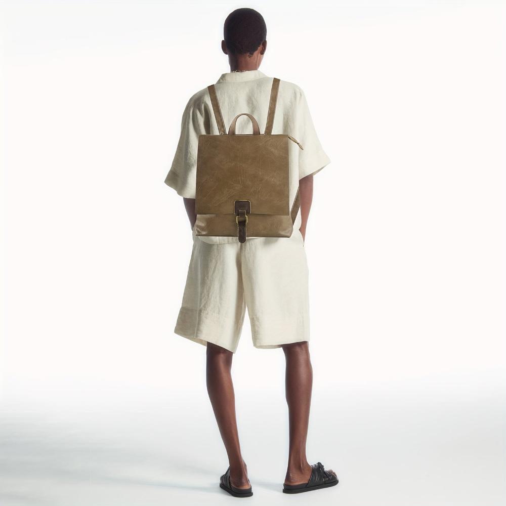 Convertible Backpack & Shoulder Bag, Vintage Style | Ermelinde