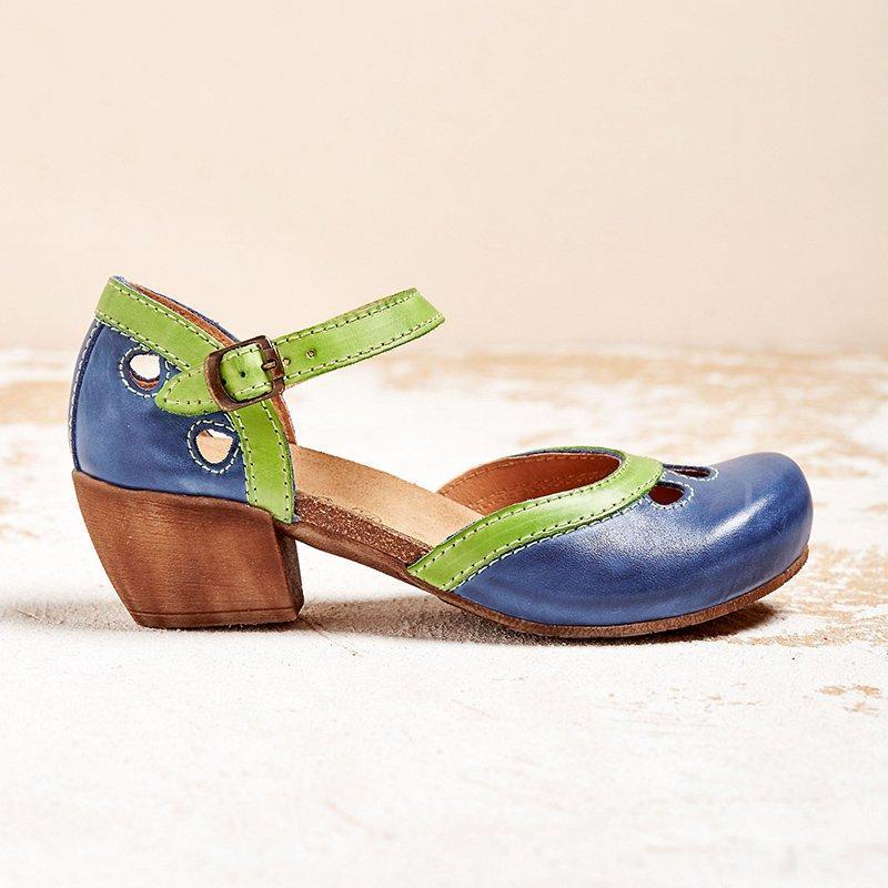 Women's Cozy Low-Heel Comfort Sandals - Laisy