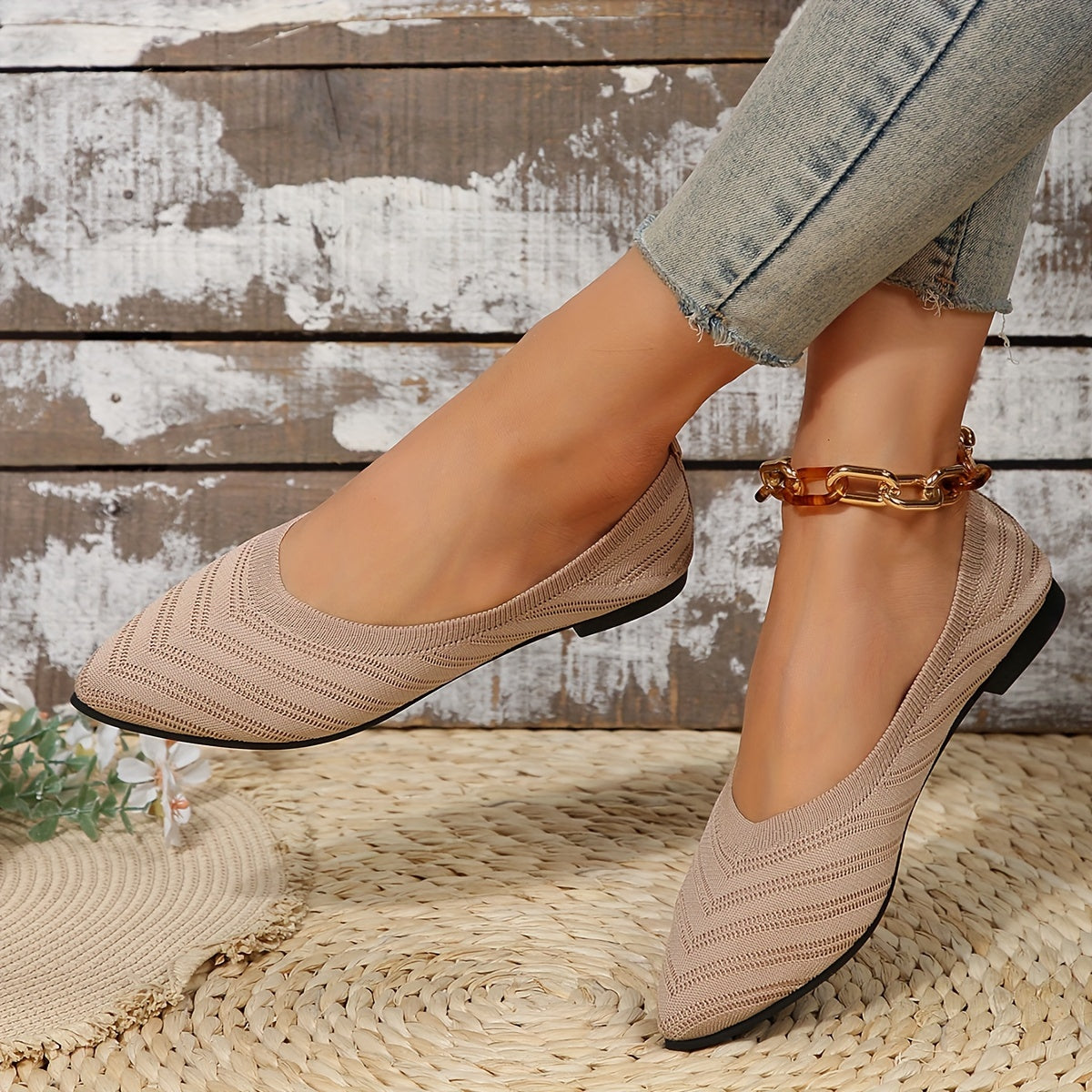 Women's Chic Comfort Flats - Sascha