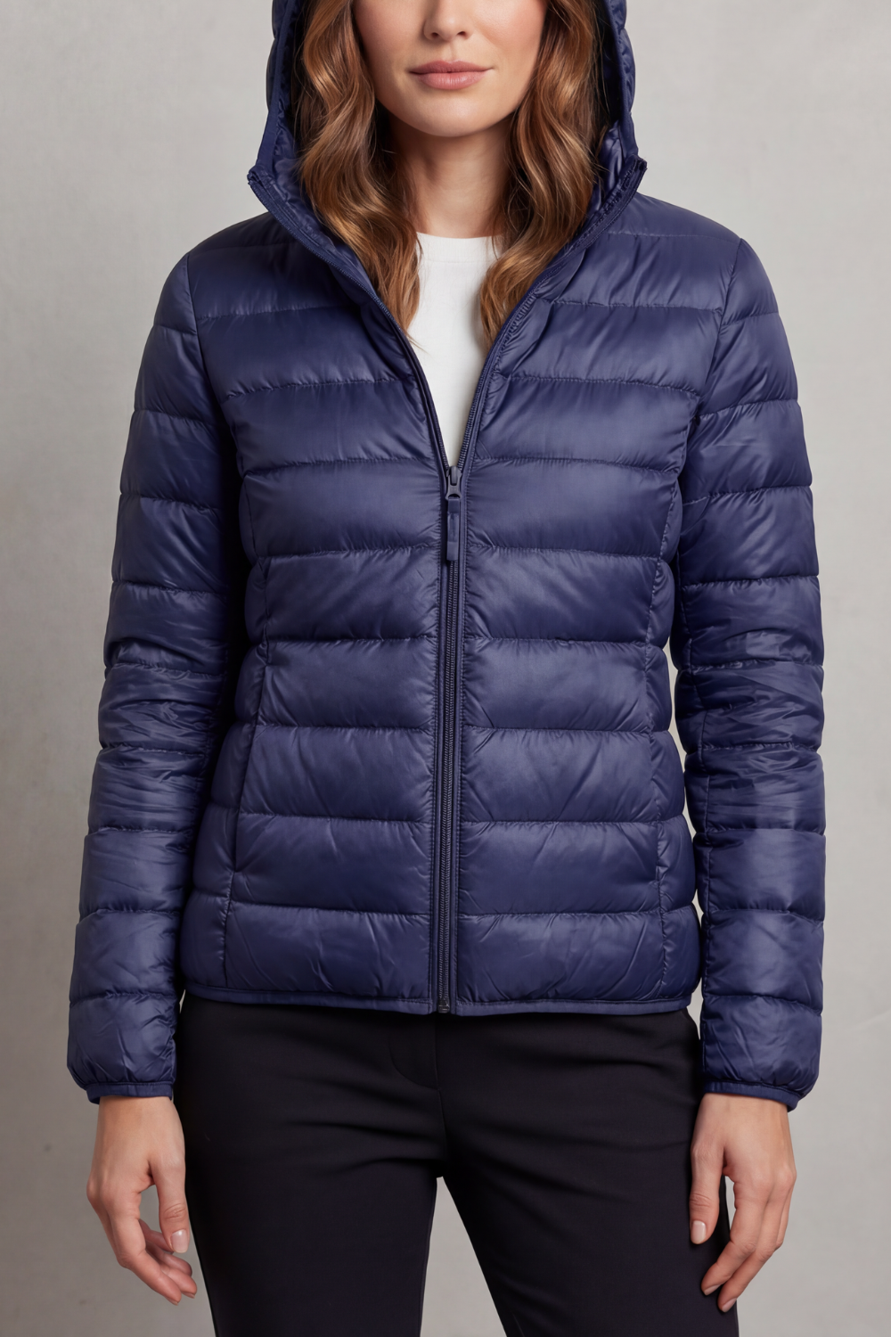 Women's Lightweight Packable Hooded Puffer Jacket - Aela