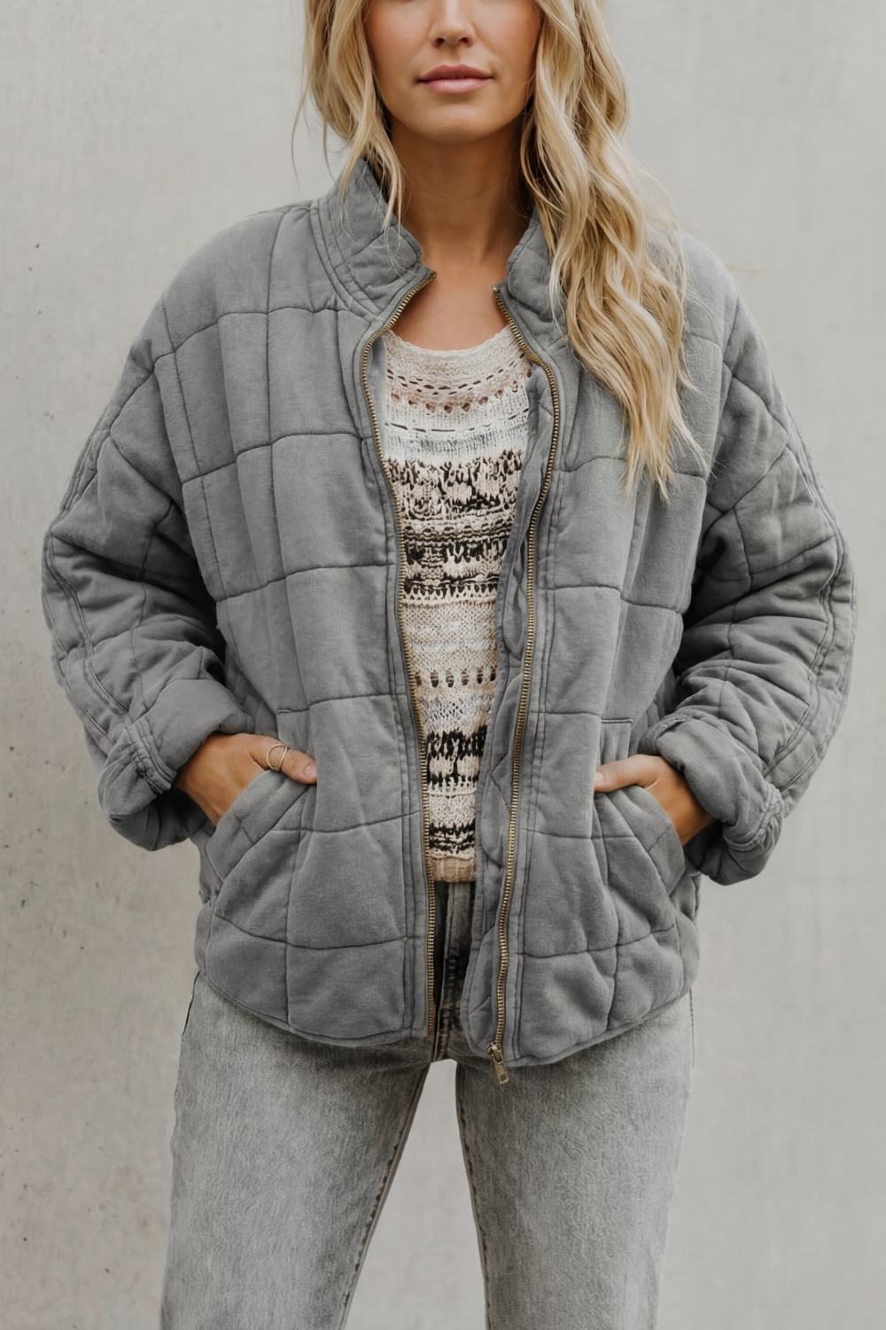 Women's Cozy Quilted Everyday Jacket - Ashwell