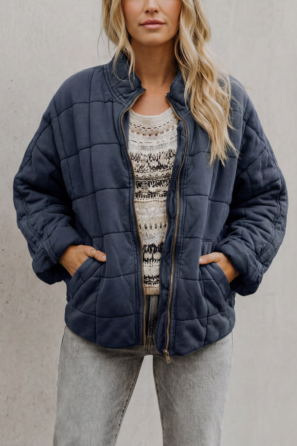 Women's Cozy Quilted Everyday Jacket - Ashwell