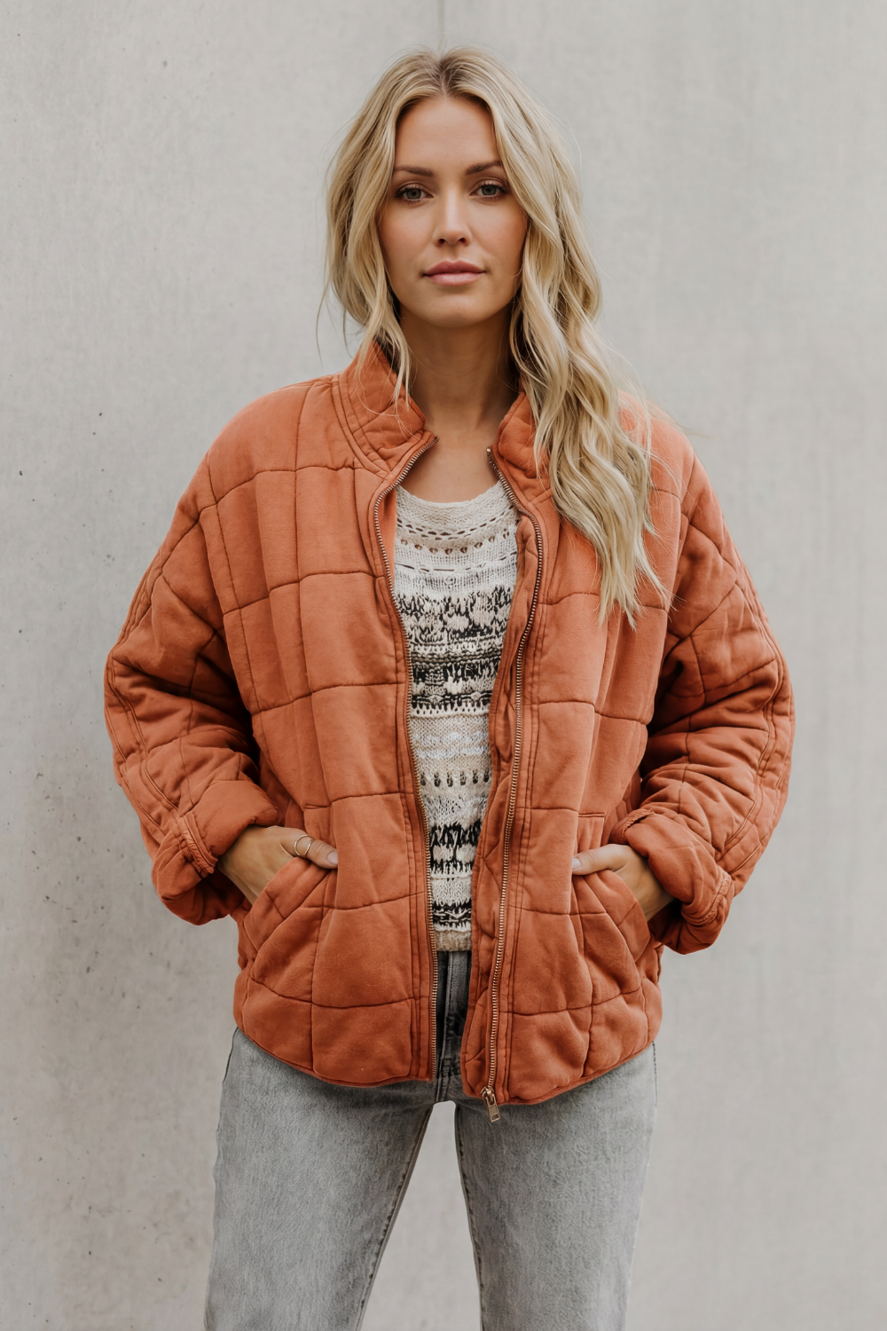Women's Cozy Quilted Everyday Jacket - Ashwell
