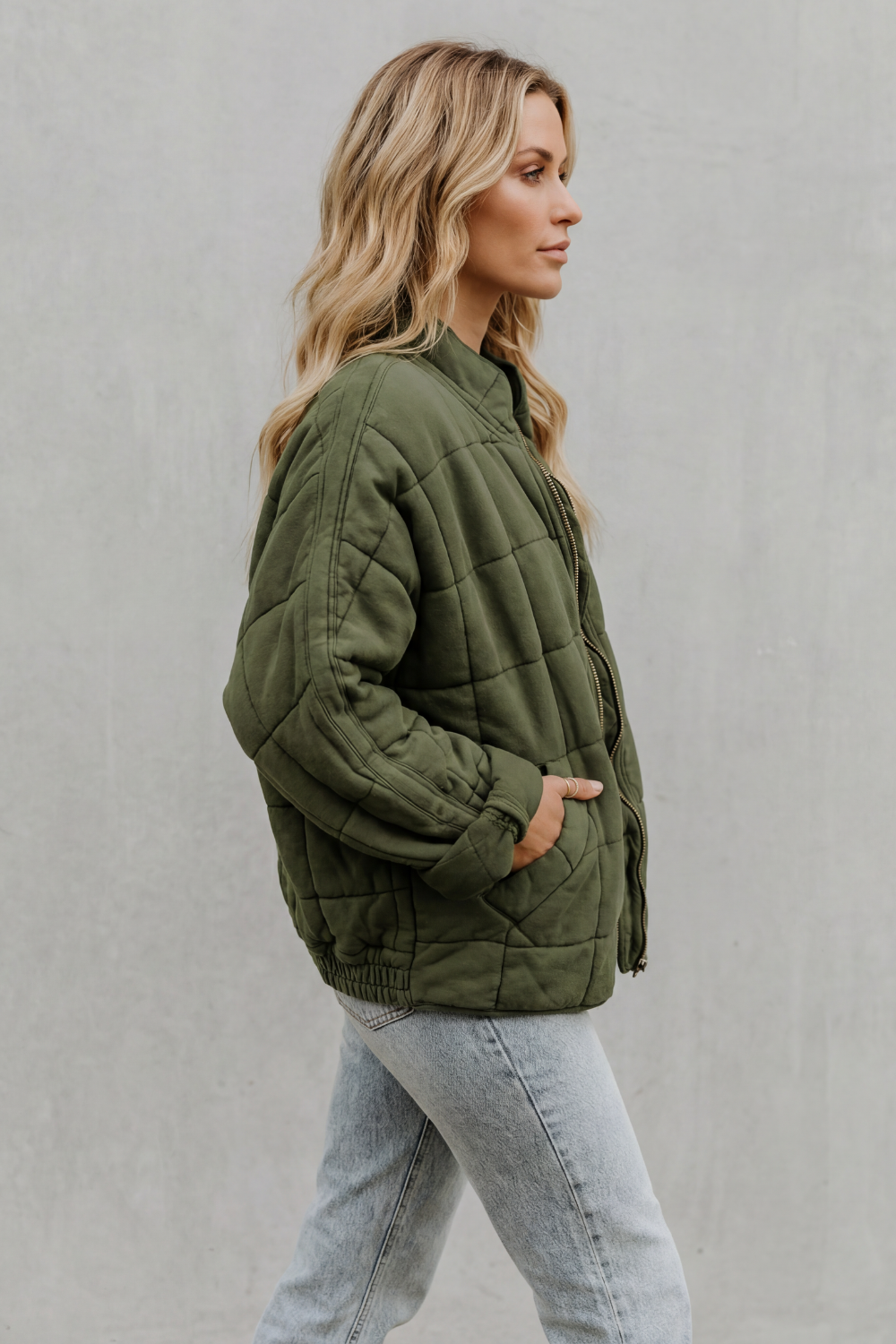 Women's Cozy Quilted Everyday Jacket - Ashwell