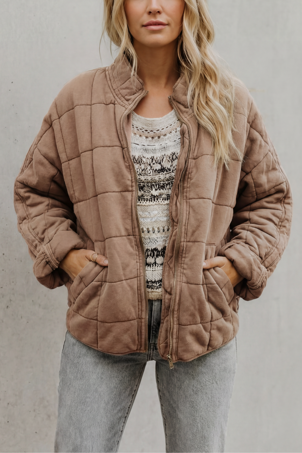 Women's Cozy Quilted Everyday Jacket - Ashwell