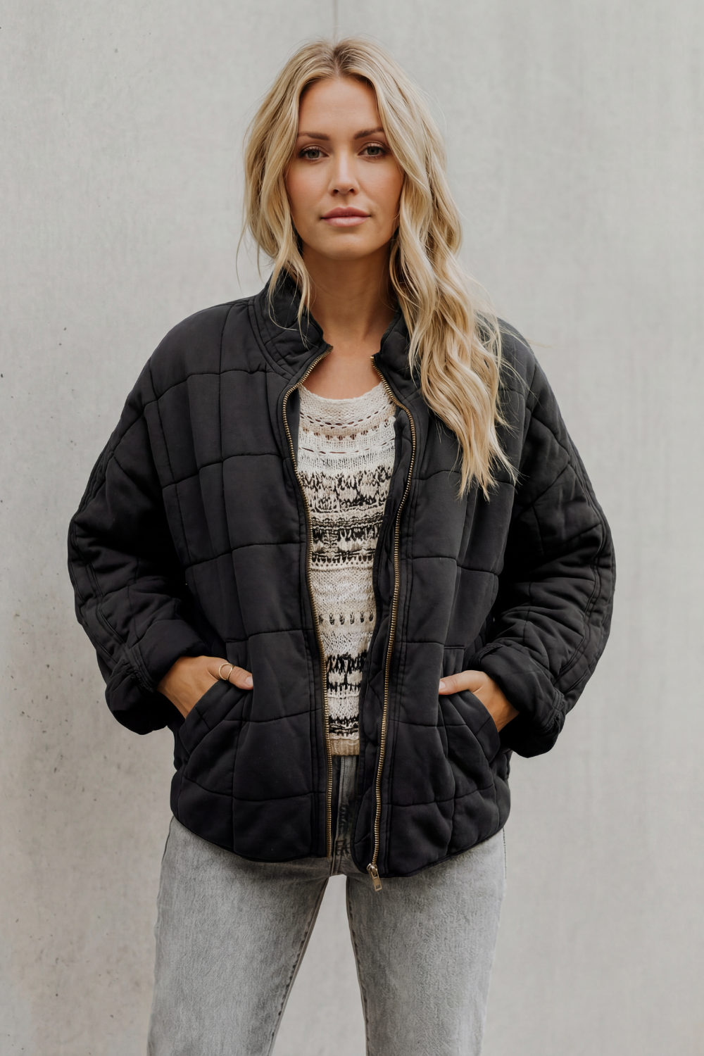 Women's Cozy Quilted Everyday Jacket - Ashwell