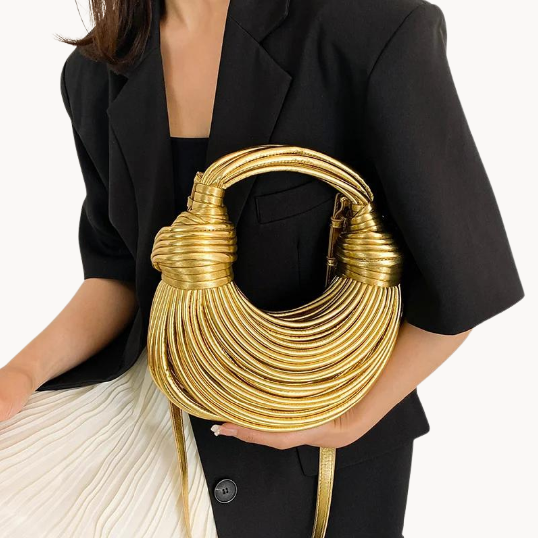 Vegan Leather Tote Bag with Knotted Detail | Sanctuary