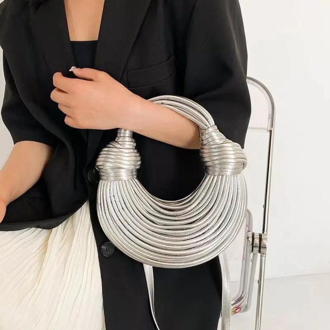 Vegan Leather Tote Bag with Knotted Detail | Sanctuary