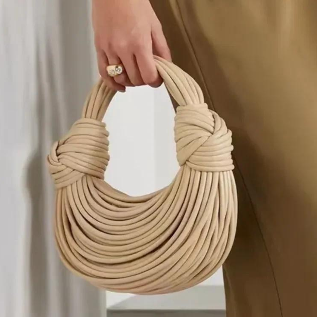 Vegan Leather Tote Bag with Knotted Detail | Sanctuary