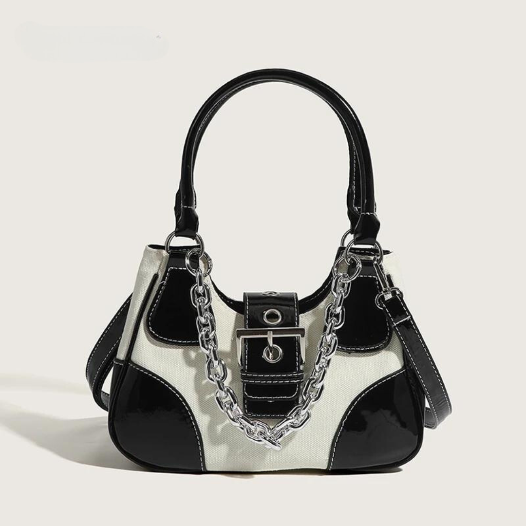 Canvas Crossbody Bag with Detachable Strap | Laoise