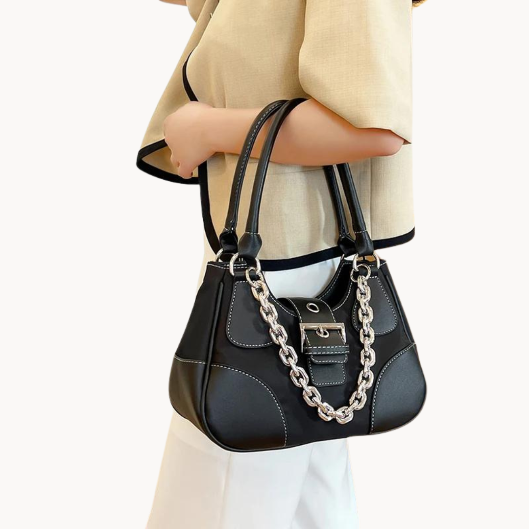 Canvas Crossbody Bag with Detachable Strap | Laoise