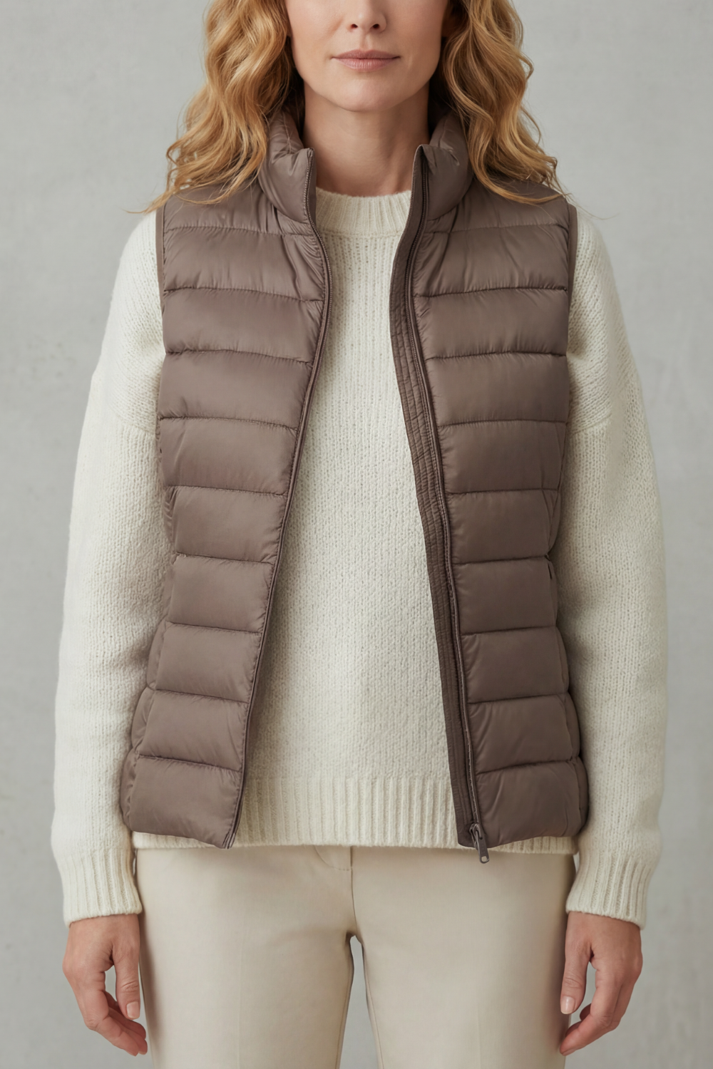 Women's Lightweight Layering Puffer Vest - Belgrave