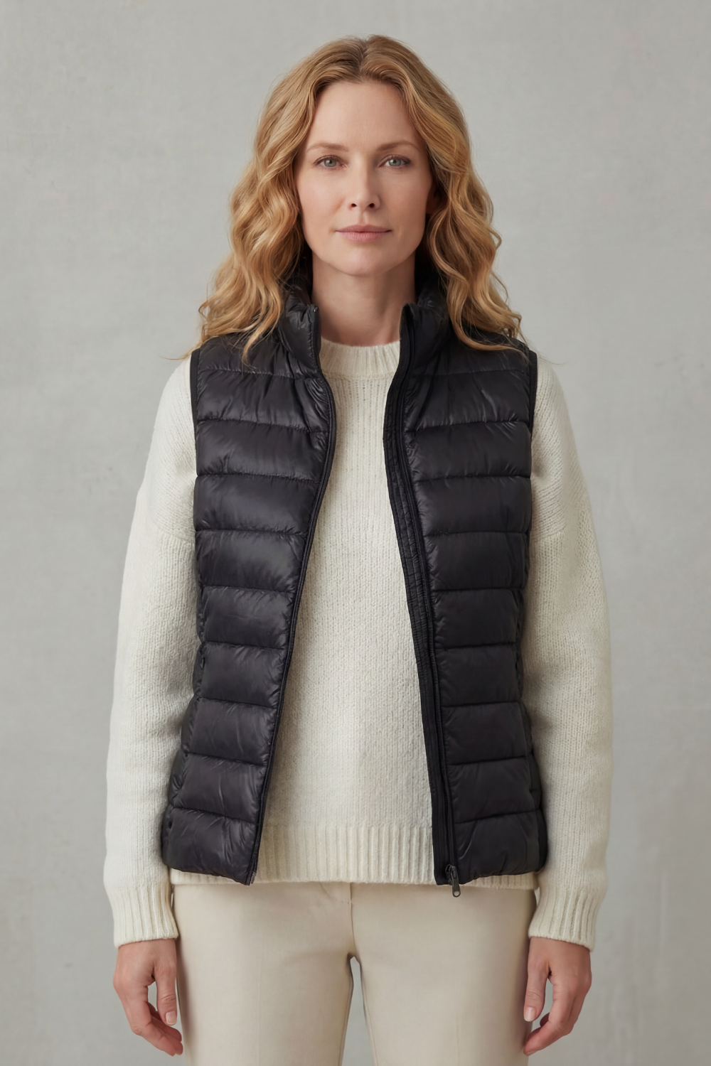 Women's Lightweight Layering Puffer Vest - Belgrave